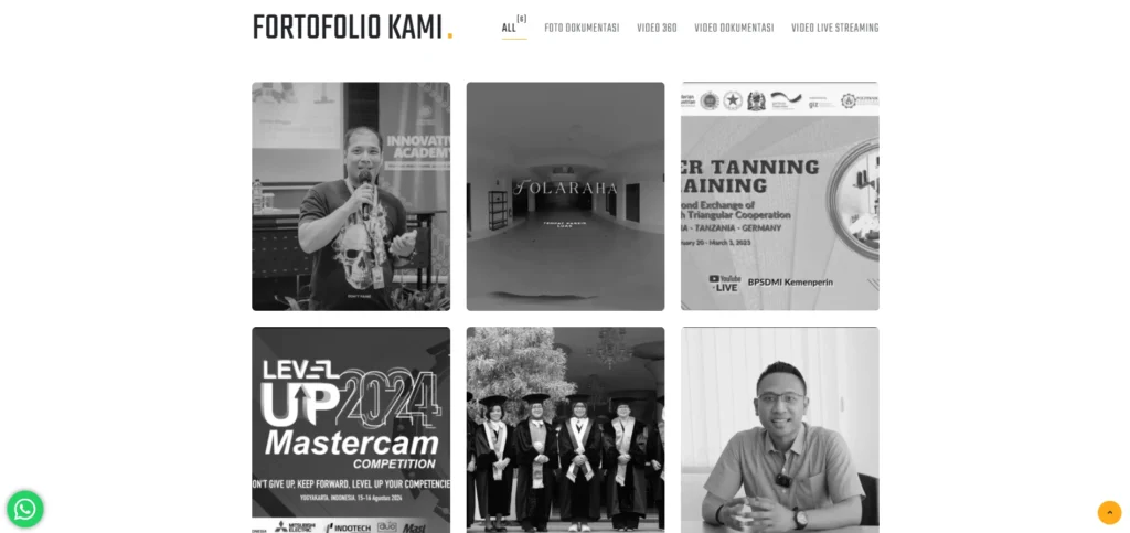 Dengan pendekatan SEO yang komprehensif, Pembuatan Website bertujuan untuk mendukung pertumbuhan dan memperkenalkan merek lebih luas. Kami memastikan website dapat menjangkau audiens lebih banyak, memperkuat eksistensi di dunia digital, dan mencapai tujuan pemasaran.