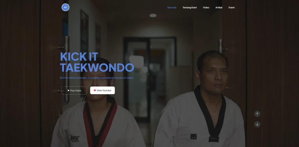 Pembuatan Website KIT Taekwondo