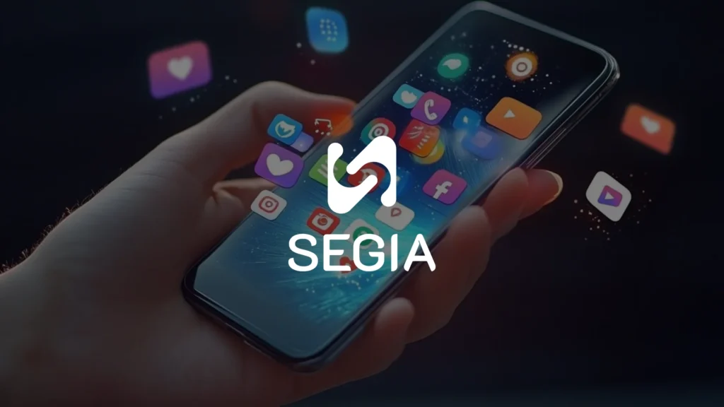 Segia Tech tawarkan Jasa Pembuatan Aplikasi Hiburan Jakarta Barat inovatif. Fokus pada Desain UI/UX, SEO, dan Konten Produksi untuk Aplikasi.