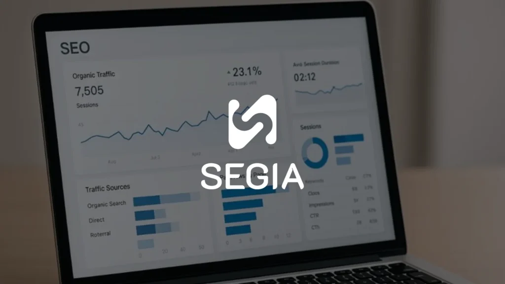 Vendor SEO Spesialis Jakarta Utara, Segia Tech, bantu pertumbuhan bisnis Anda. Fokus pada pengembangan website, SEO, UI/UX dan konten kreatif